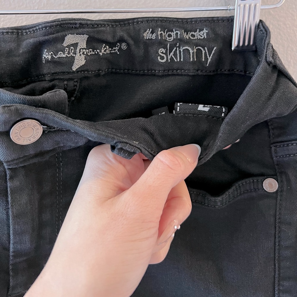 7 For All Mankind Jeans Black
